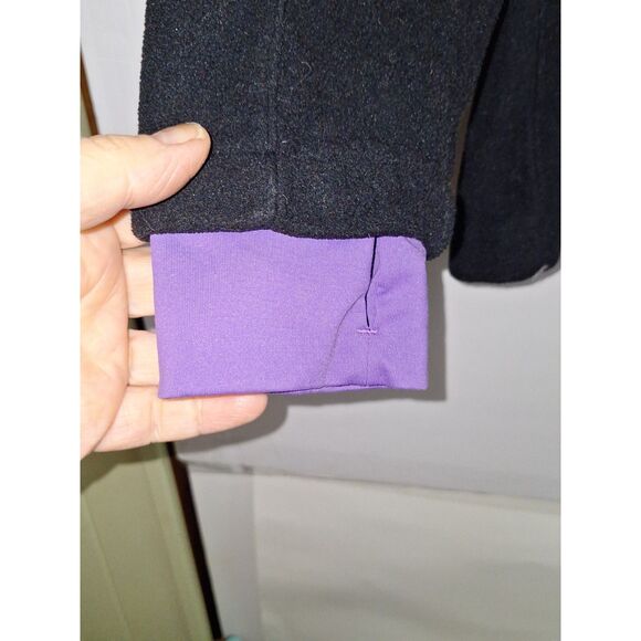 Head Women's Fleece Jacket Reflective Sporty Jogging Purple Athletic Size S - Picture 6 of 13